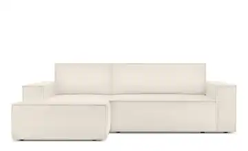 KONSIMO Ecksofa Napi Ecru links