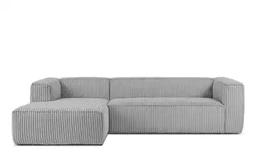 KONSIMO Ecksofa Hellgrau links