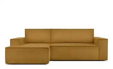 KONSIMO Ecksofa Napi Gelb links