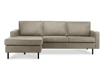 KONSIMO Ecksofa Hellgrau links