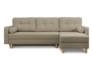 KONSIMO Ecksofa Braun