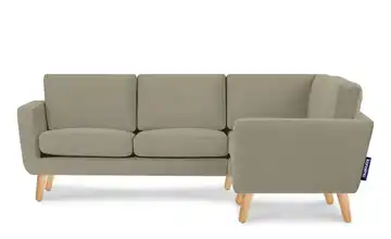 KONSIMO Ecksofa Beige rechts