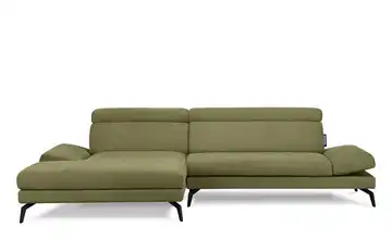 KONSIMO Ecksofa Grün links