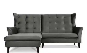 KONSIMO Ecksofa Grau links