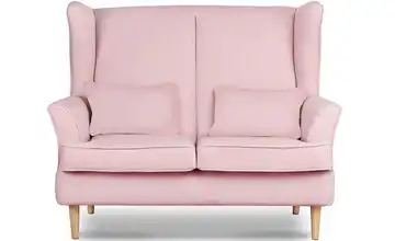 KONSIMO Einzelsofa Stralis Flachgewebe Rosé