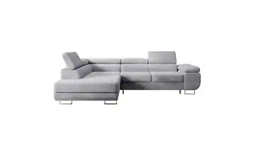 Ecksofa Hellgrau links