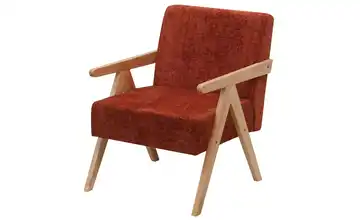 Sessel Satarem Rot