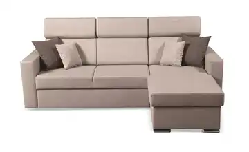 Ecksofa Mils Beige