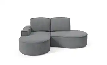 Ecksofa Flow links Graphit