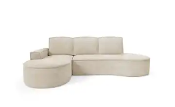 Ecksofa Flow links Beige