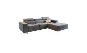MASSENO Ecksofa Elma Hellgrau rechts