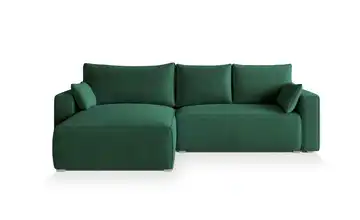 MASSENO Ecksofa Foril Grün