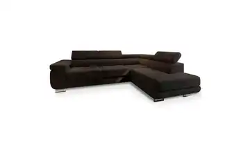 MASSENO Ecksofa Selva rechts Braun