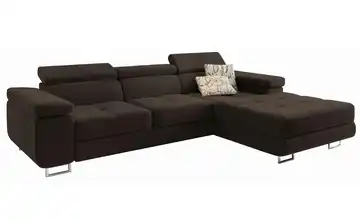MASSENO Ecksofa Elma Braun rechts