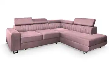 MASSENO Ecksofa mit Schlaffunktion Nola