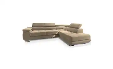 MASSENO Ecksofa Selva rechts Creme