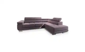 MASSENO Ecksofa Selva rechts Lavendel