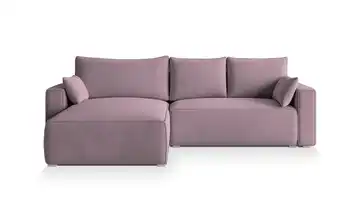 MASSENO Ecksofa Foril Lavendel