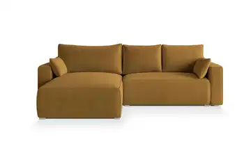 MASSENO Ecksofa Foril Gelb