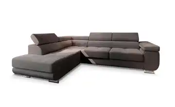 MASSENO Ecksofa Apiro Braun links