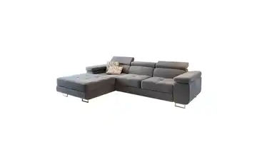 MASSENO Ecksofa Elma Hellgrau links