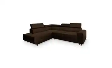 MASSENO Ecksofa Nola links Braun