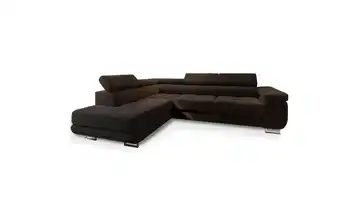 MASSENO Ecksofa Selva links Braun