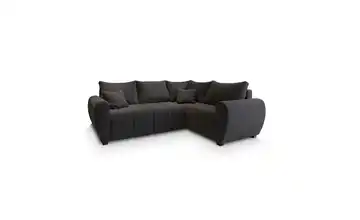MASSENO Ecksofa Madison Dunkelgrau rechts