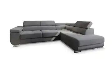 MASSENO Ecksofa mit Schlaffunktion Apiro rechts Graphit