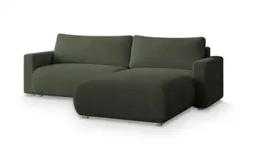 MASSENO Ecksofa Turin Grün