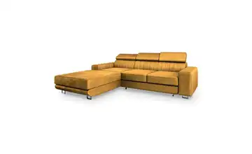 MASSENO Ecksofa Noto Gelb links