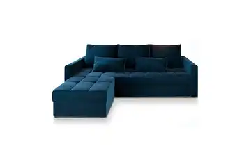 MASSENO Ecksofa Kos Cyanblau