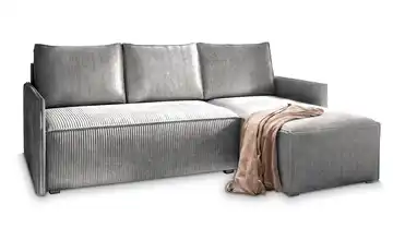 MASSENO Ecksofa Perusi Hellgrau
