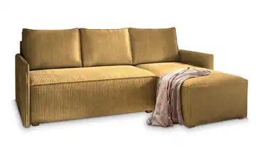 MASSENO Ecksofa mit Schlaffunktion Perusi