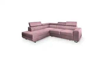 MASSENO Ecksofa Nola links Lavendel