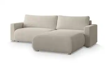 MASSENO Ecksofa Turin Creme