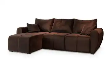 MASSENO Ecksofa Madison Braun