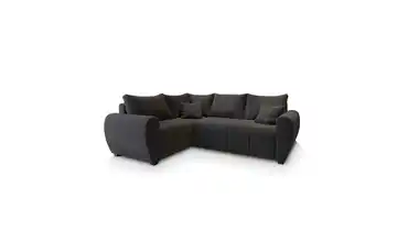 MASSENO Ecksofa Madison Dunkelgrau links