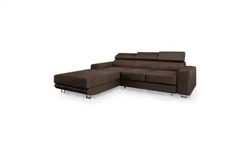 MASSENO Ecksofa Noto Braun links