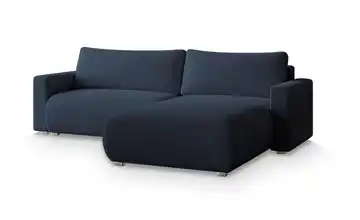 MASSENO Ecksofa Turin Cyanblau