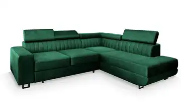 MASSENO Ecksofa mit Schlaffunktion Nola