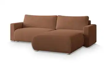 MASSENO Ecksofa Turin Terracotta