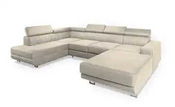 MASSENO Wohnlandschaft Siena Creme links