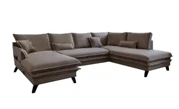 Miuform Wohnlandschaft mit Schlaffunktion Charming Charlie