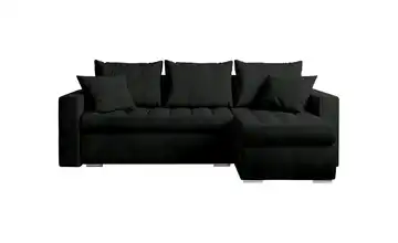 Ecksofa mit Schlaffunktion Luis Graphit rechts