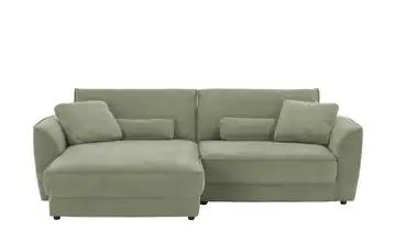Lounge Collection Ecksofa Erion Erweiterte Funktion Olivgrün links