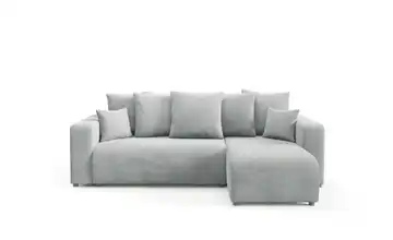 Ecksofa mit Schlaffunktion Evora  Hellgrau