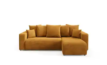 Ecksofa mit Schlaffunktion Evora  Gelb
