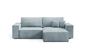 Ecksofa mit Schlaffunktion Mille Dunkelgrau