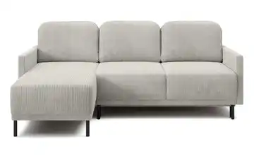 Ecksofa mit Schlaffunktion Hamiel Hellbeige